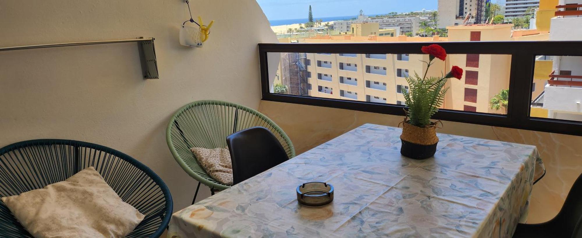 Playa Del Ingles. Apartamento Al Lado Del Oceano San Bartolomé Exterior foto